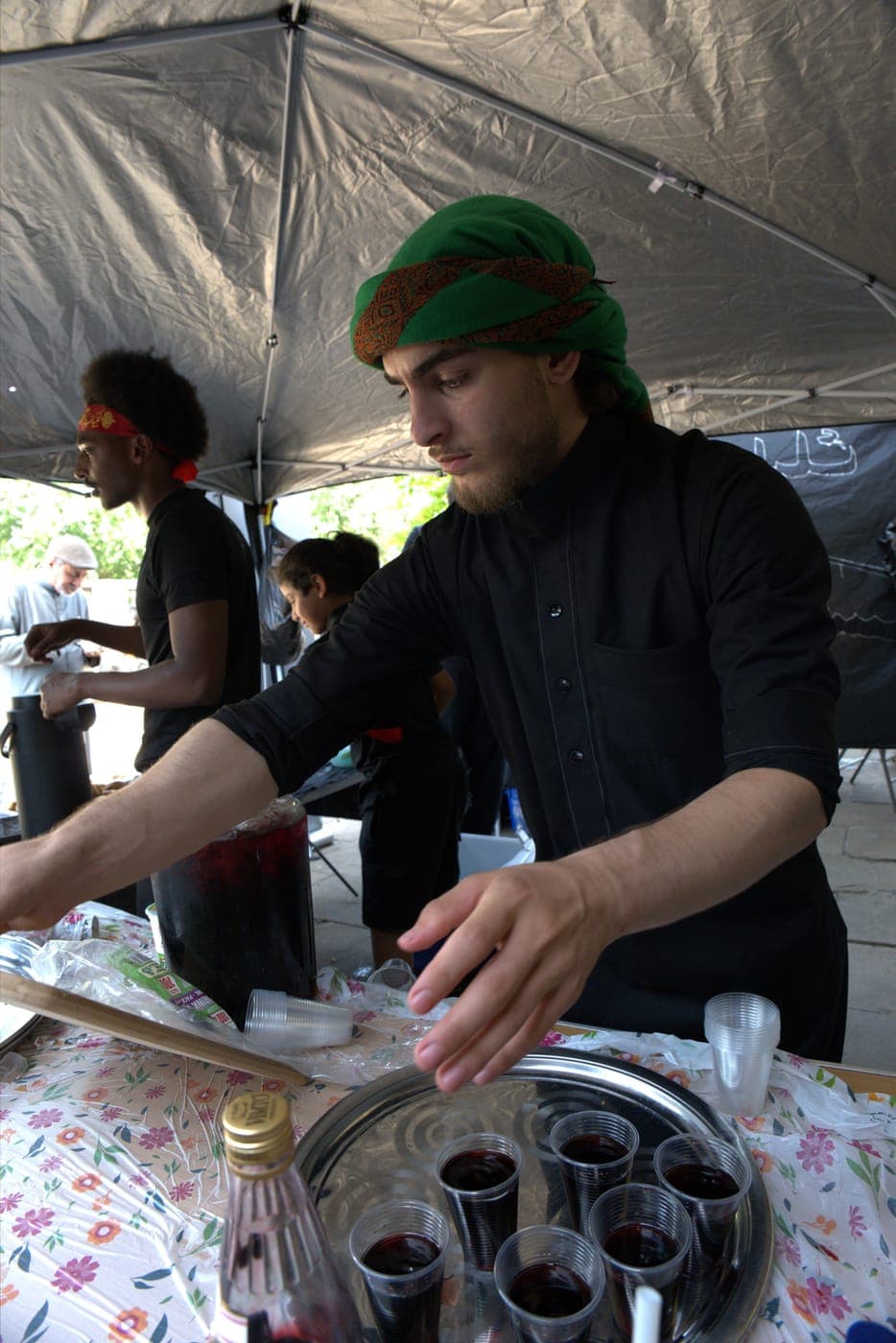 Mawkib Sahib al-Zaman, serving Arbaeen pilgrims in London